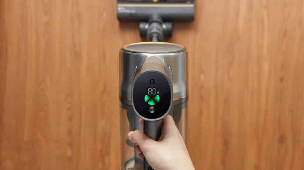 Displej tyčového vysavače Dreame R20 Aqua_03