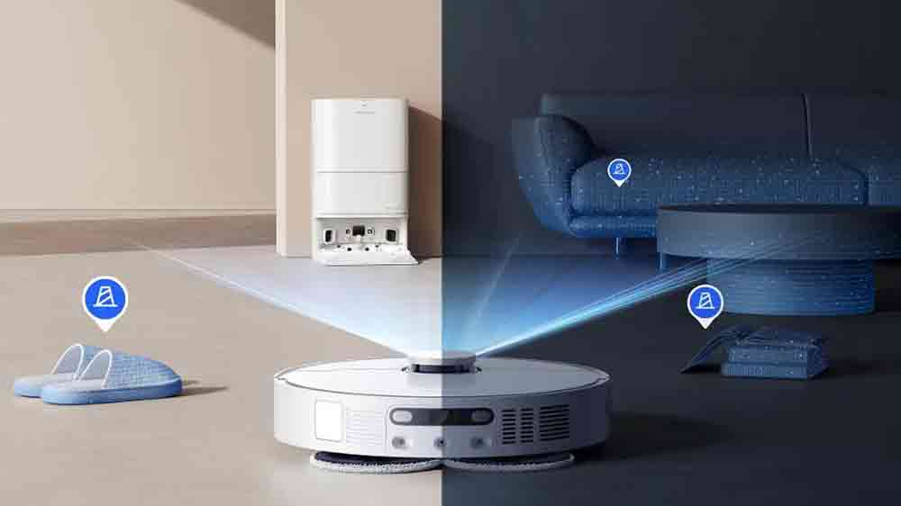 Navigace robotického vysavače s mopem Dreame D20 Ultra_05
