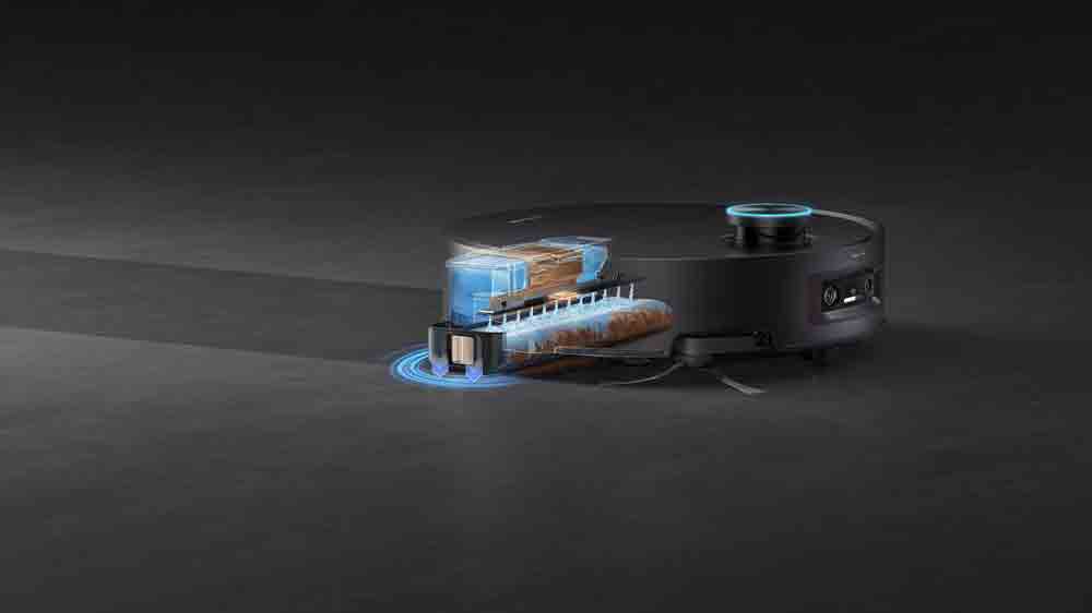 Vizualizace technologie TrackSync u vysavače Dreame Aqua10 Ultra Track_03