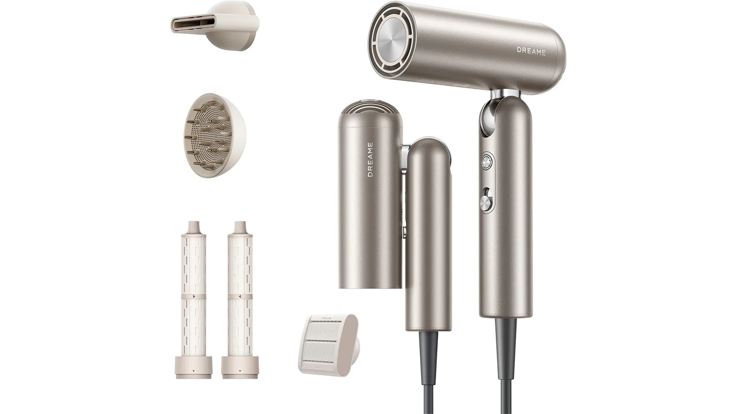 F&eacute;n na vlasy Dreame Hair Pocket Pro Zlat&yacute;