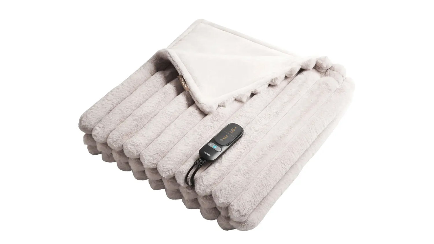 Vyhřívací deka Duux DXOB02 Yentl Cuddle, Striped Gray