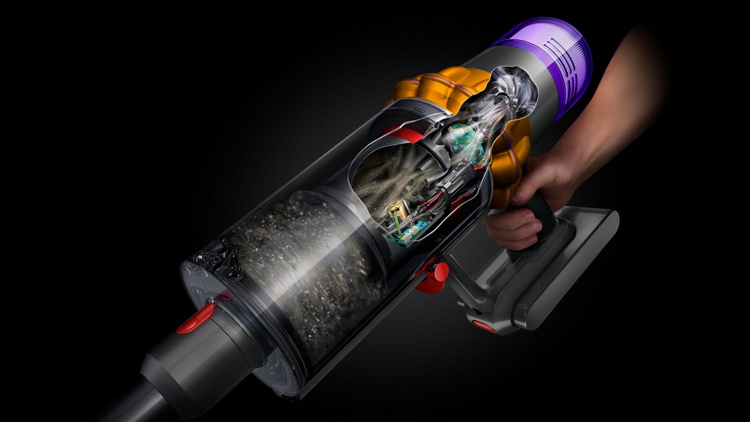 Vysavač DYSON V15 Detect Slim Absolute vysávání sedaček_03
