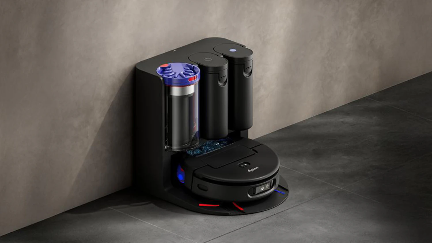 Dokovací stanice Dyson robotického vysavače Dyson Spot+Scrub Ai