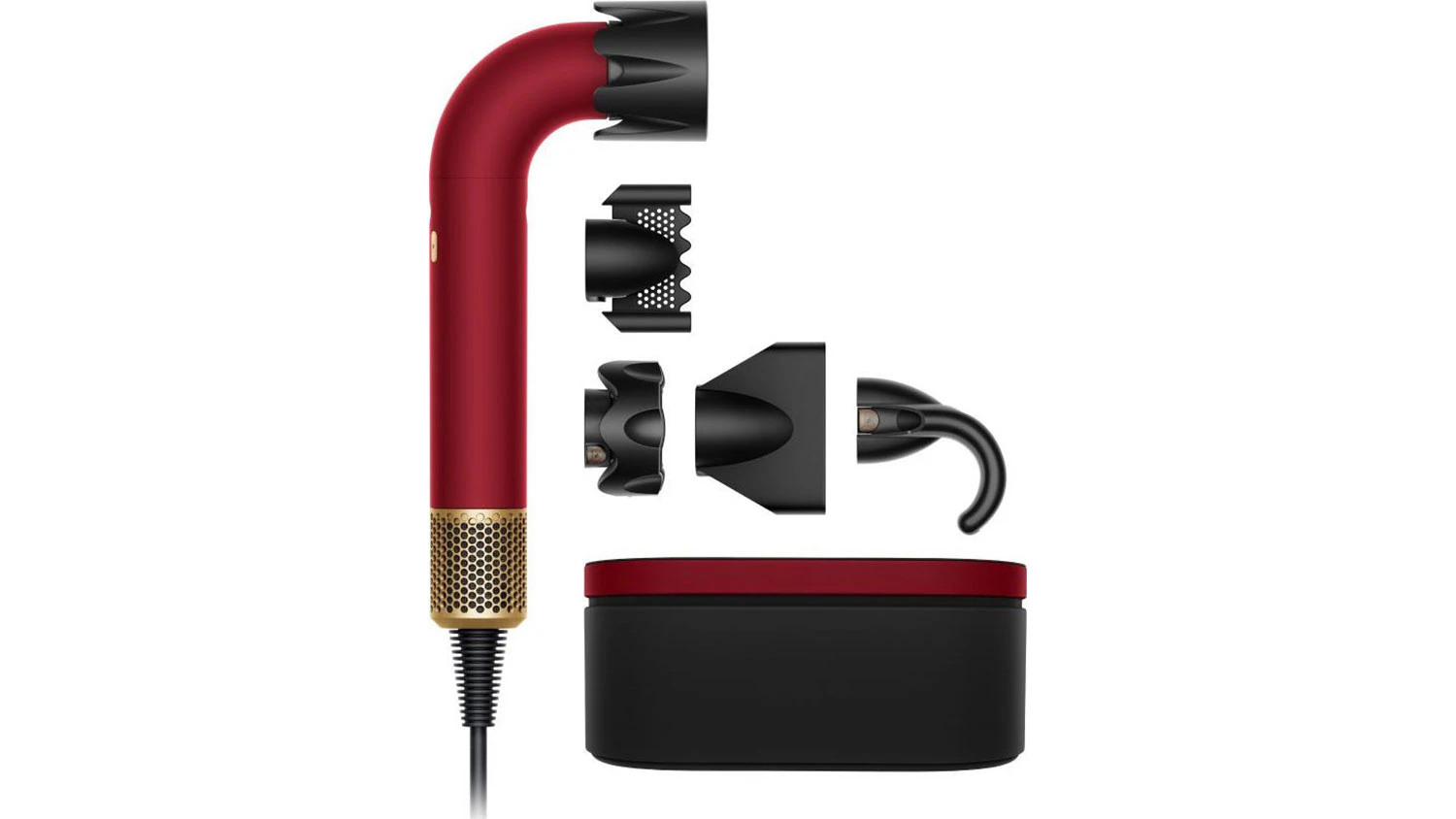 F&eacute;n na vlasy Dyson Supersonic R HD17 red velvet/zlat&aacute;