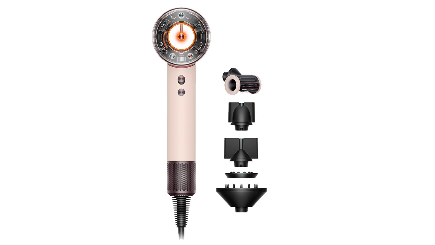 F&eacute;n Dyson Supersonic Nural HD16 T1/T2 Ceramic Pink/Rose Gold