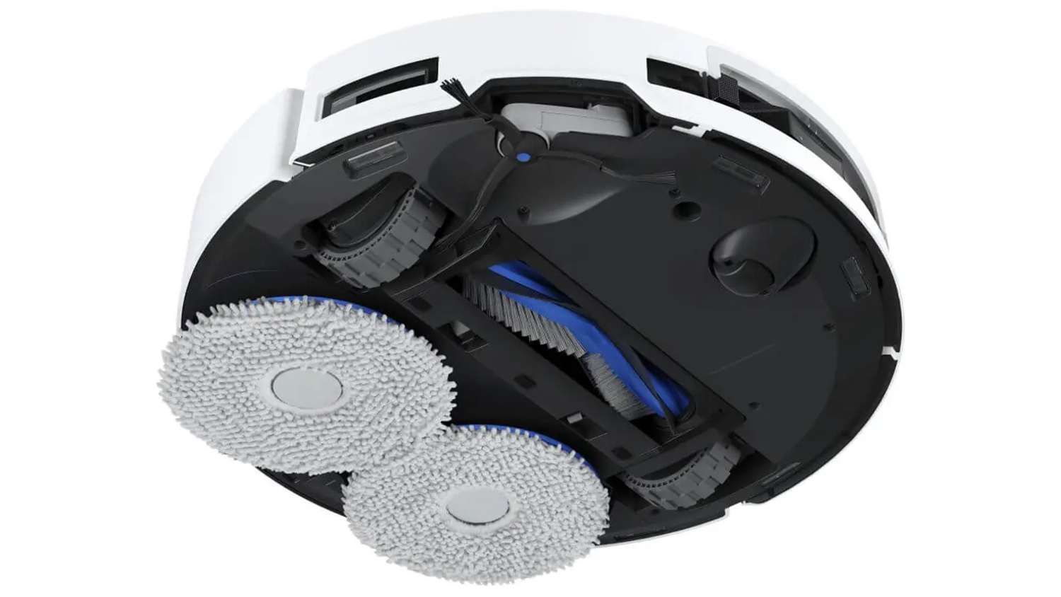 Spodní strana robotického vysavače Ecovacs