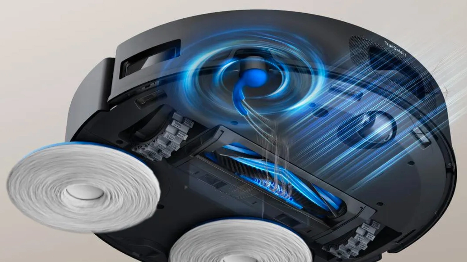 Robotický vysavač ECOVACS Deebot T30C zespodu