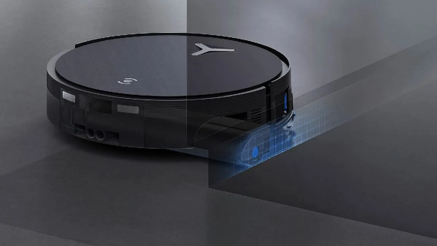 Vzduchově odpružený válec robotického vysavače Ecovacs DEEBOT X12 OmniCyclone