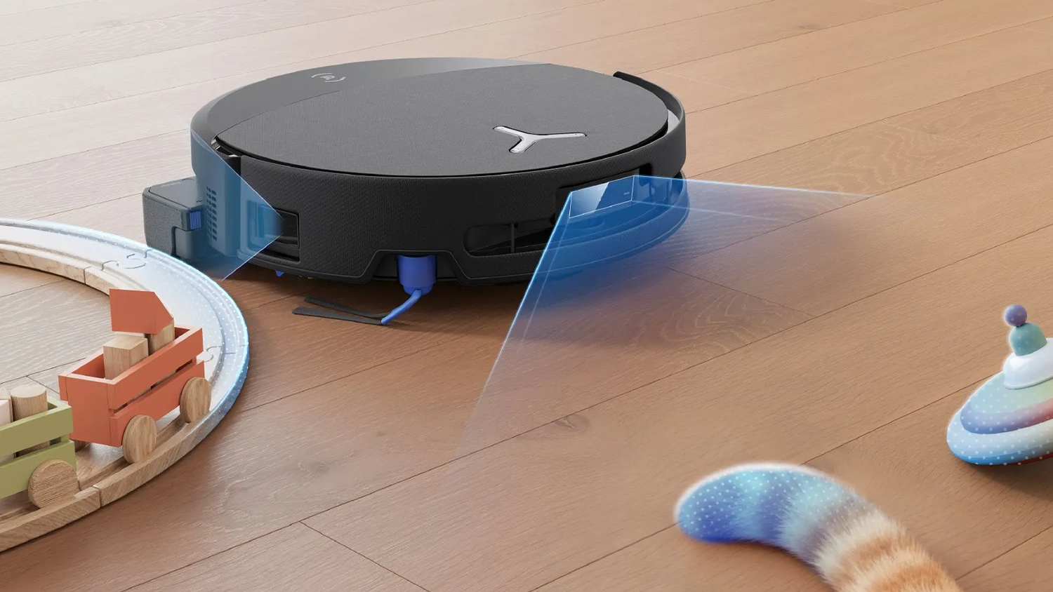 Orientace vysavače Ecovacs DEEBOT T90 Pro Omni v prostoru