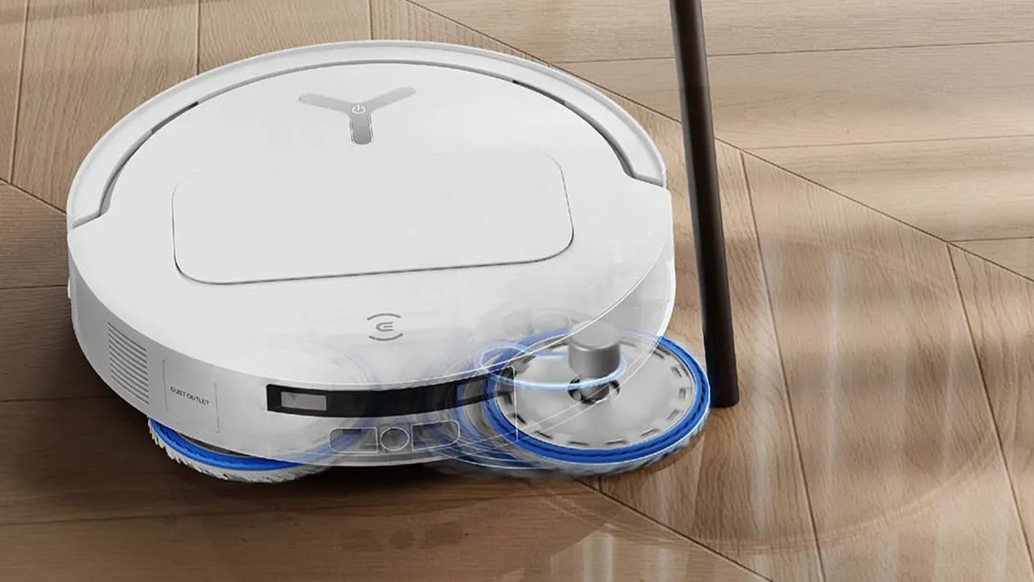 Robotický vysavač ECOVACS DEEBOT T50 OMNI Gen3 při mopování