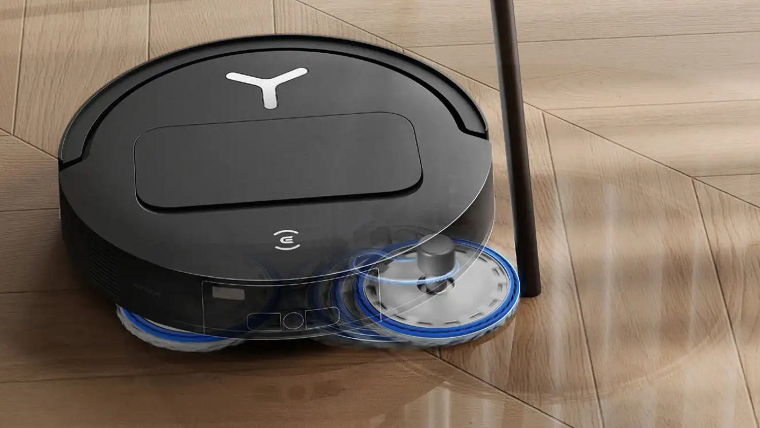 Robotický vysavač ECOVACS DEEBOT T50 OMNI Gen3 při mopování