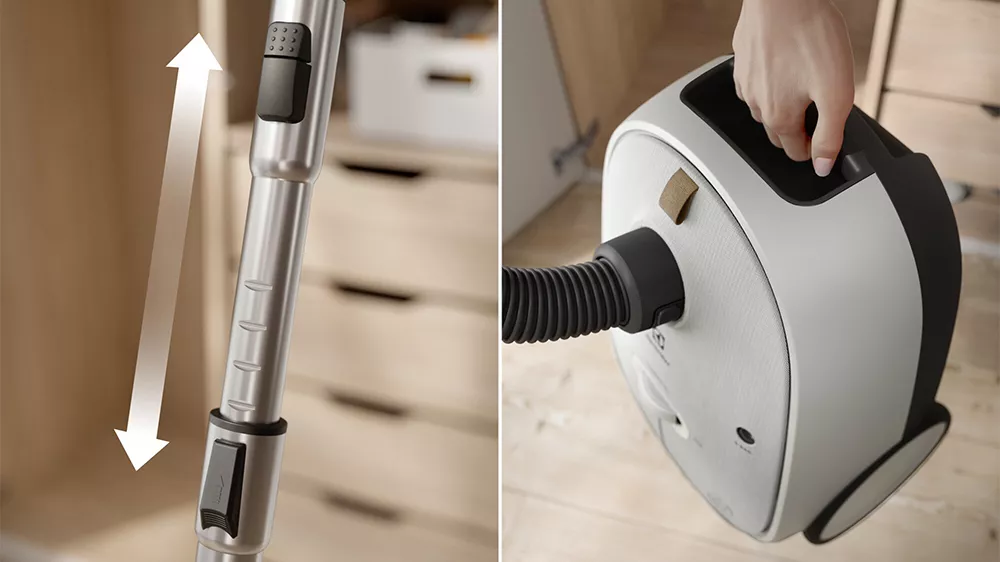 Sáčkový vysavač EB61H6SW Electrolux Hygienic 600 nastavení výšky hubice_03