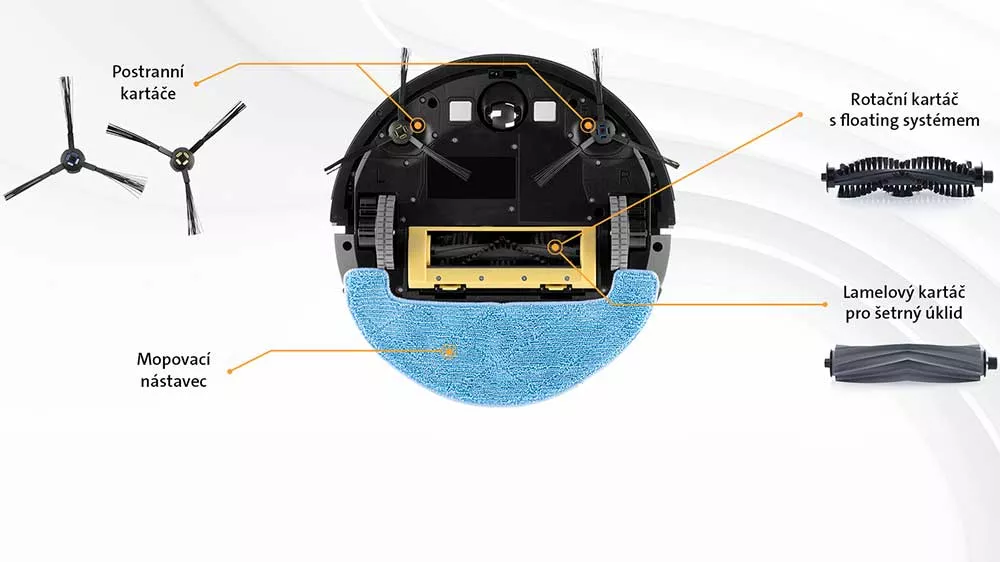 Robotický vysavač ETA Falco Smart 2515 90000 s nástavci_05