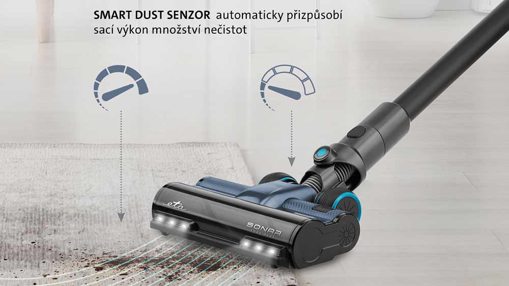 Automatický režim se senzorem Smart Dust u vysavače ETA 3232 90000_04