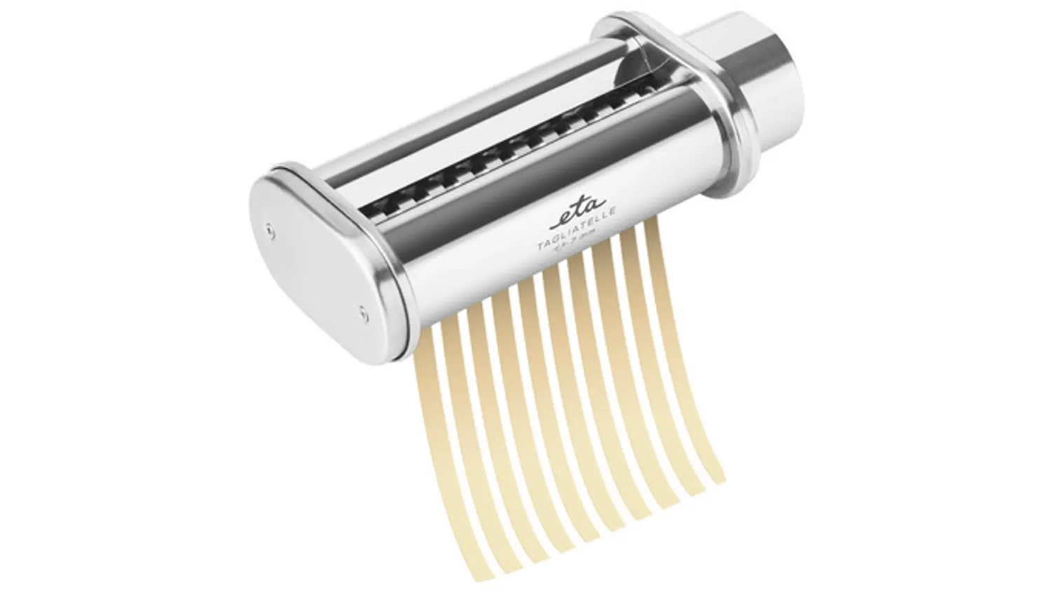 N&aacute;stavec na těstoviny ETA 0028 93010 inox na b&iacute;l&eacute;m pozad&iacute; zobrazuj&iacute;c&iacute; celkov&yacute; design