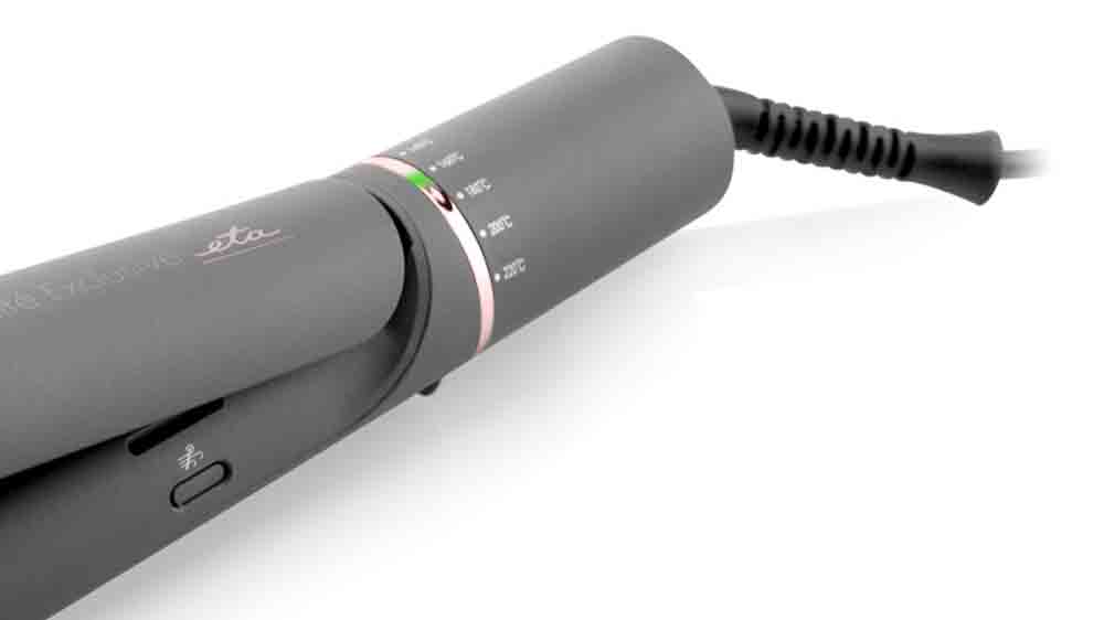 Regulace teploty na žehličce na vlasy ETA Fenité Exclusive AirPlus 2v1 1323 90000_04