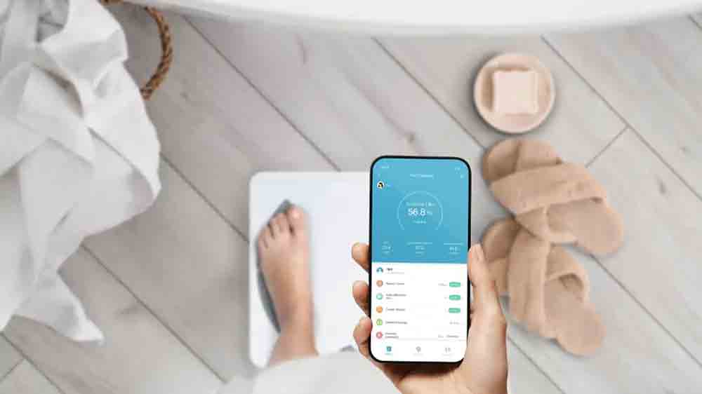 Osobní váha ETA Vital Fitness 2779 90000 s telefonem a aplikací_03