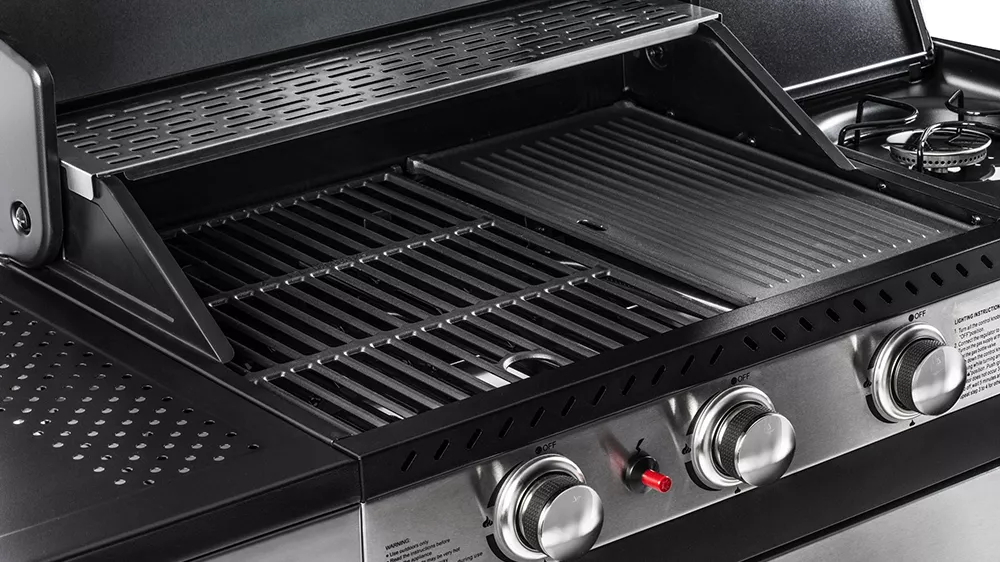 Grilovací rošty a hořáky u plynového grilu 3+1 FIELDMANN FZG 3011_03