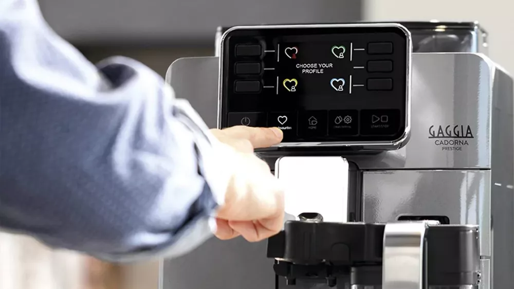 Automatický kávovar Gaggia Cadorna Prestige ovládací panel_02