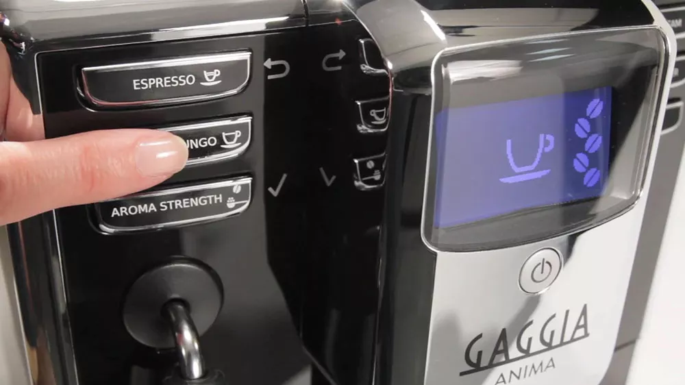 Kávovar ANIMA ESPRESSO GAGGIA ovládací panel_03