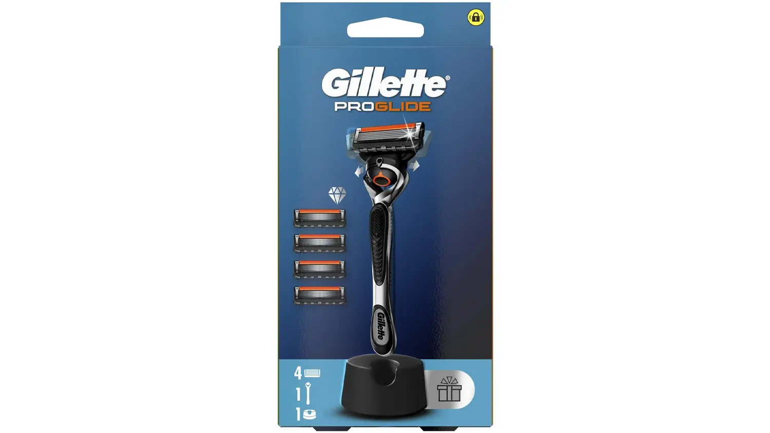 Pánský holicí strojek Gillette ProGlide + 4 ks hlavic_01