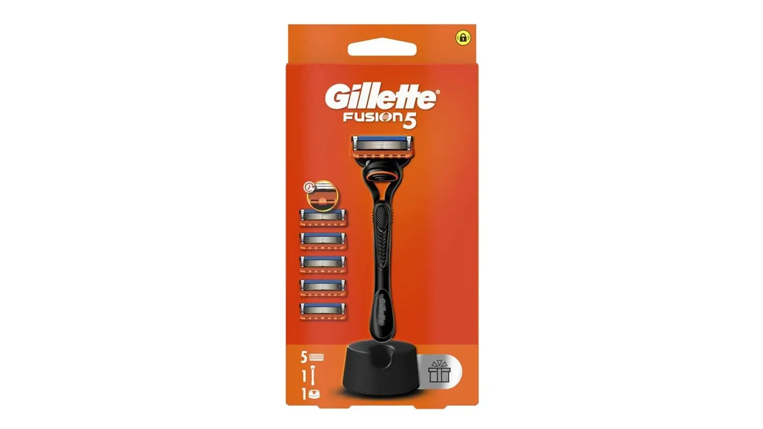 Holicí strojek GILLETTE Fusion5 + hlavice 5 ks
