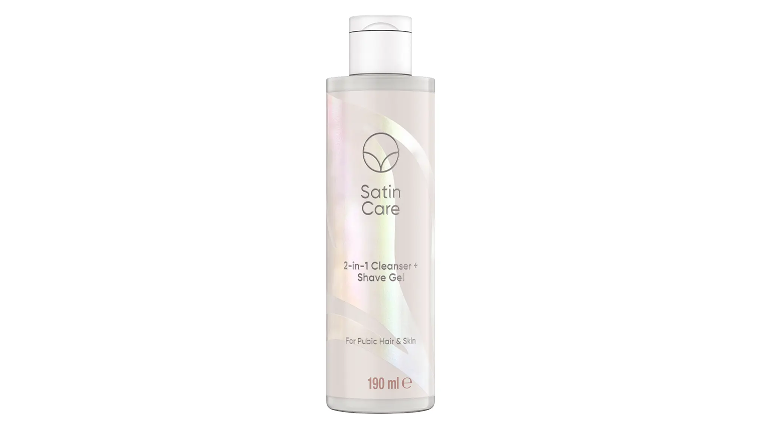 Balenie holiaceho gélu Gillette Venus Satin Care 190 ml – pohľad z prednej strany