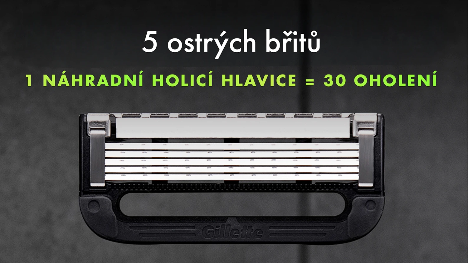 N&aacute;hradn&aacute; čepeľ Gillette Labs = 30 holenie