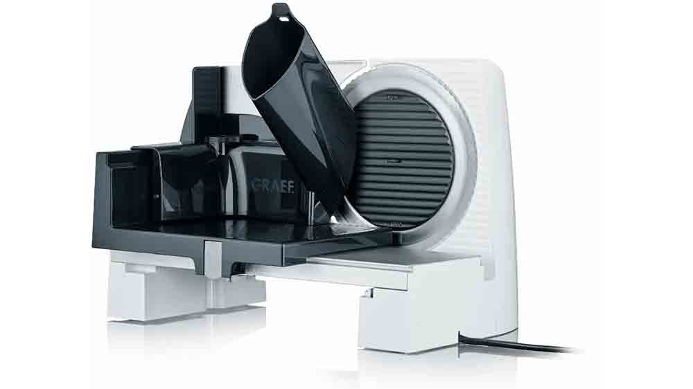 Stabilní konstrukce elektrického kráječe Graef SKS 10021_02