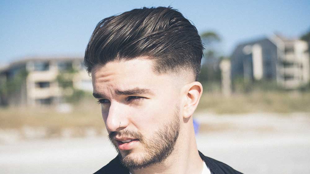 Mladík s perfektním sestřihem díky zastřihovači vlasů Grundig_02