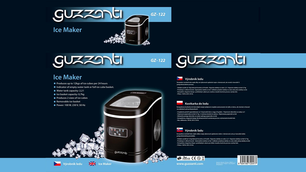 Výrobník ledu Guzzanti GZ 122