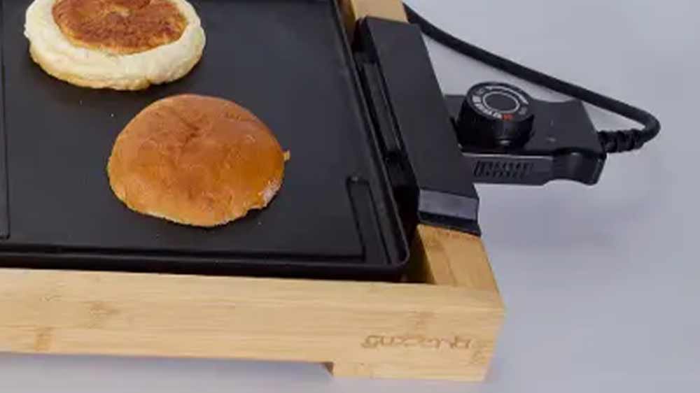 Detail vyhotovenia elektrického grilu Guzzanti GZ 341 vrátane termostatu_03