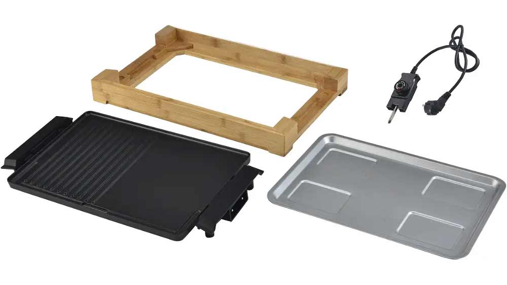 Jednotlivé diely elektrického grilu Guzzanti GZ 341_04