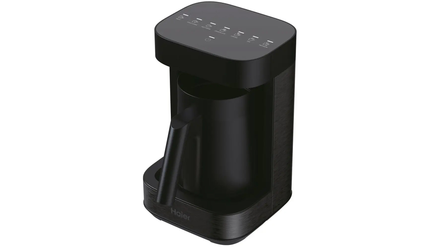 Multifunkčn&iacute; př&iacute;prava n&aacute;pojů Haier Multi Beverage I-Master Series 5 HMB5A-011 black na b&iacute;l&eacute;m pozad&iacute;