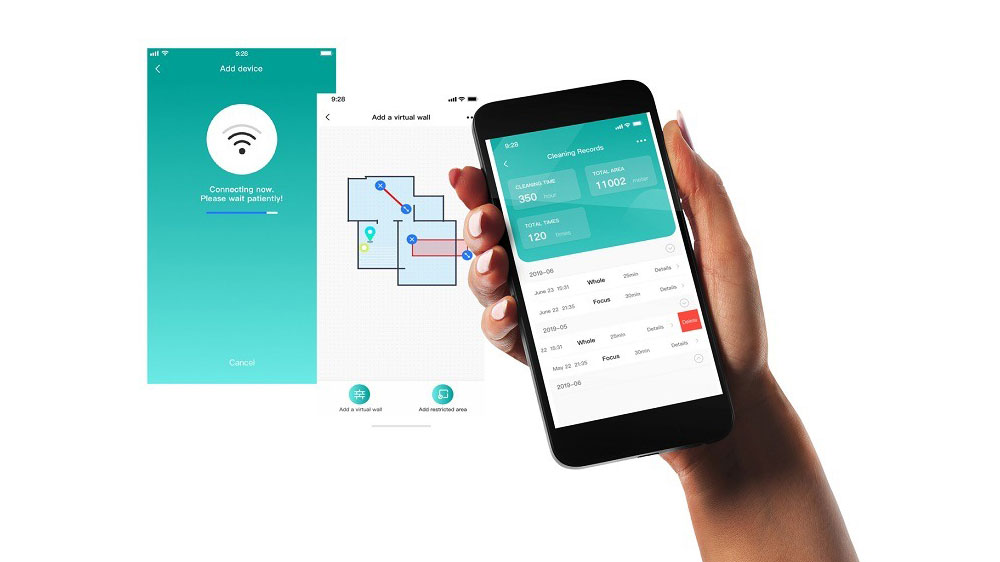 Chytrá aplikace na ovládání vysavače Hisense RVCL144ABEVO_03