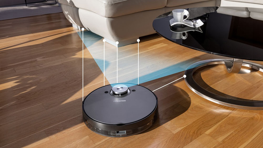 Vysavač 2v1 Hisense RVCL144ABEVO plánující cestu_04