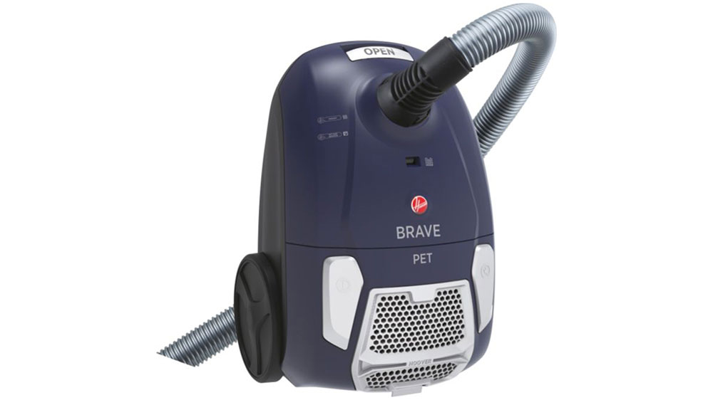 Aspirapolvere Hoover Brave BV61PET - Aspirapolvere A Slitta Con Borsa Blu