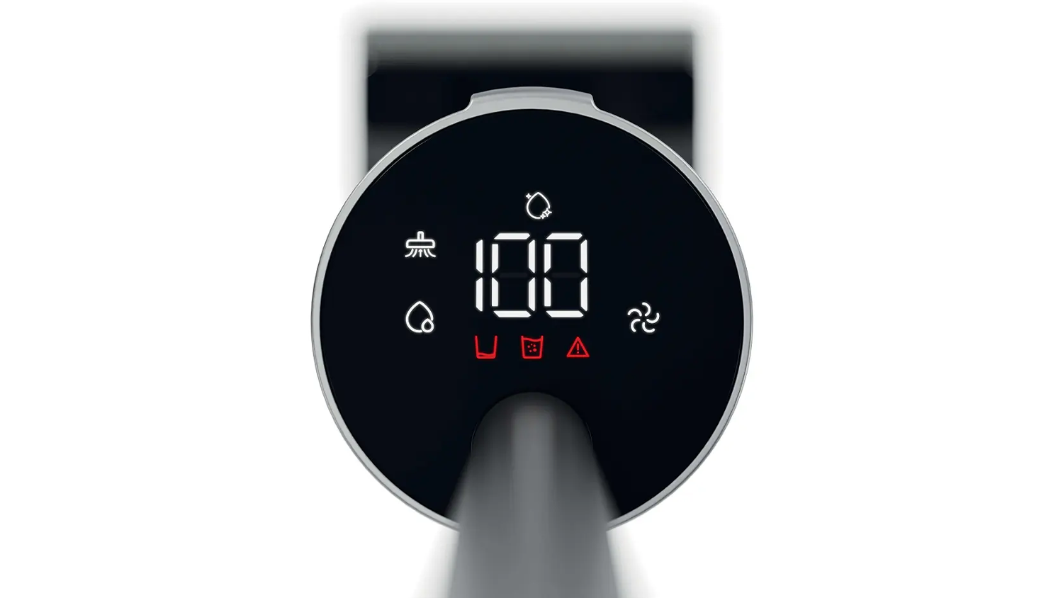 LED displej tyčov&eacute;ho vys&aacute;vača s mopom Hoover HW300 011 Wet & Dry