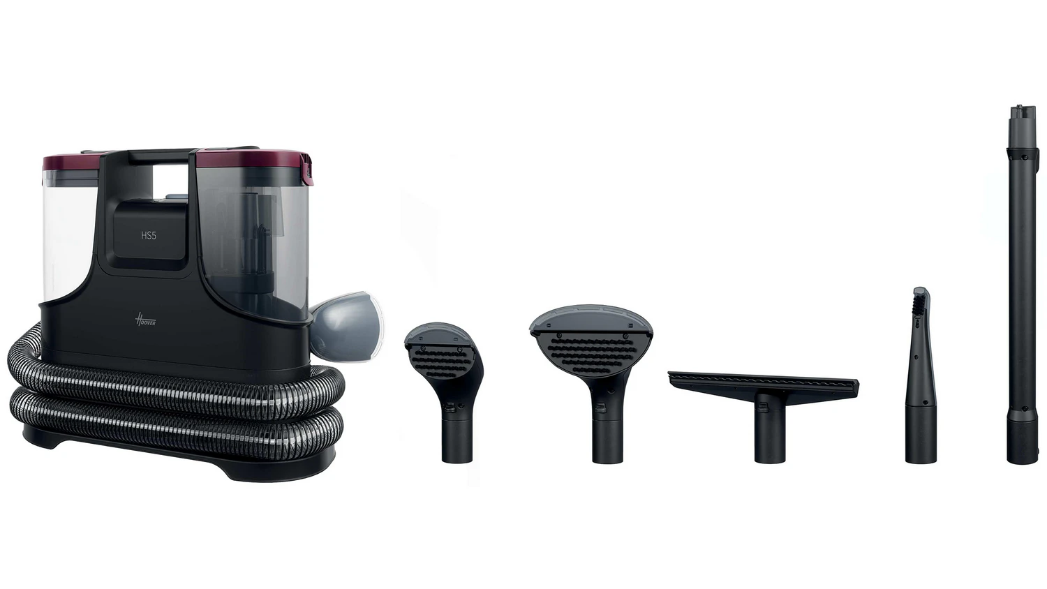 Tepovač a čistič koberců Hoover HS5-HS530011-36800010 čern&yacute; s př&iacute;slu&scaron;enstv&iacute;m