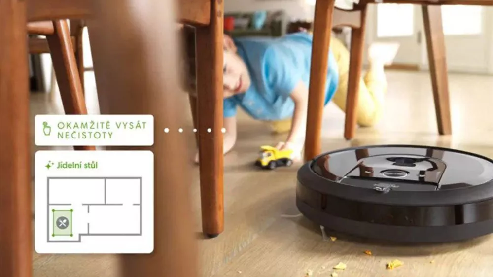 ROBOTICK&Yacute; VYSAVAČ iRobot Roomba Combo i5 Neutral _04