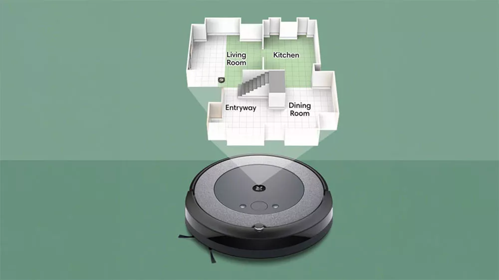 Mapov&aacute;n&iacute; dom&aacute;cnosti Robotick&yacute;m VYSAVAČem iRobot Roomba Combo i5 Neutral _05