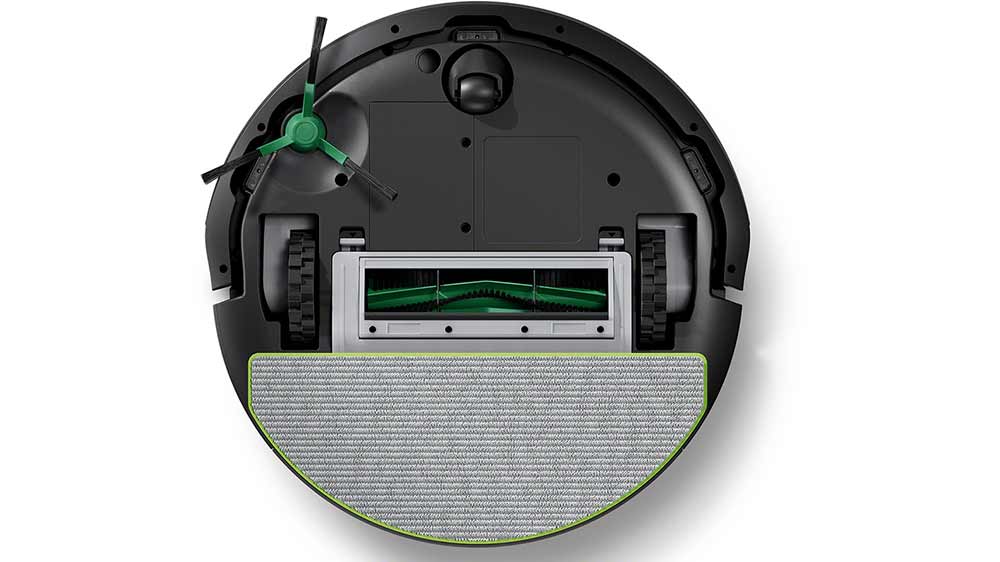 Spodní část robotického vysavače s mopem iRobot Roomba 105 Combo_03