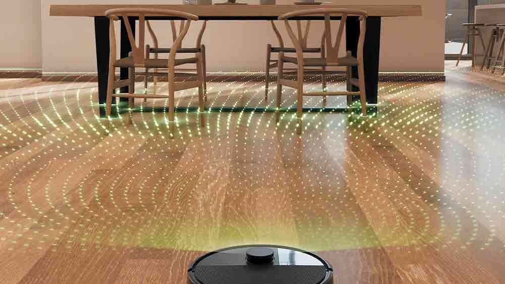 Robotick&yacute; vysavač iRobot Roomba Max 705 Vac při skenov&aacute;n&iacute; prostoru_04