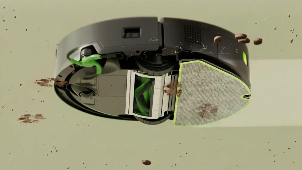Ukázka vysávání a mopování iRobot Roomba 115 Combo + AutoEmpty Dock, Y454040