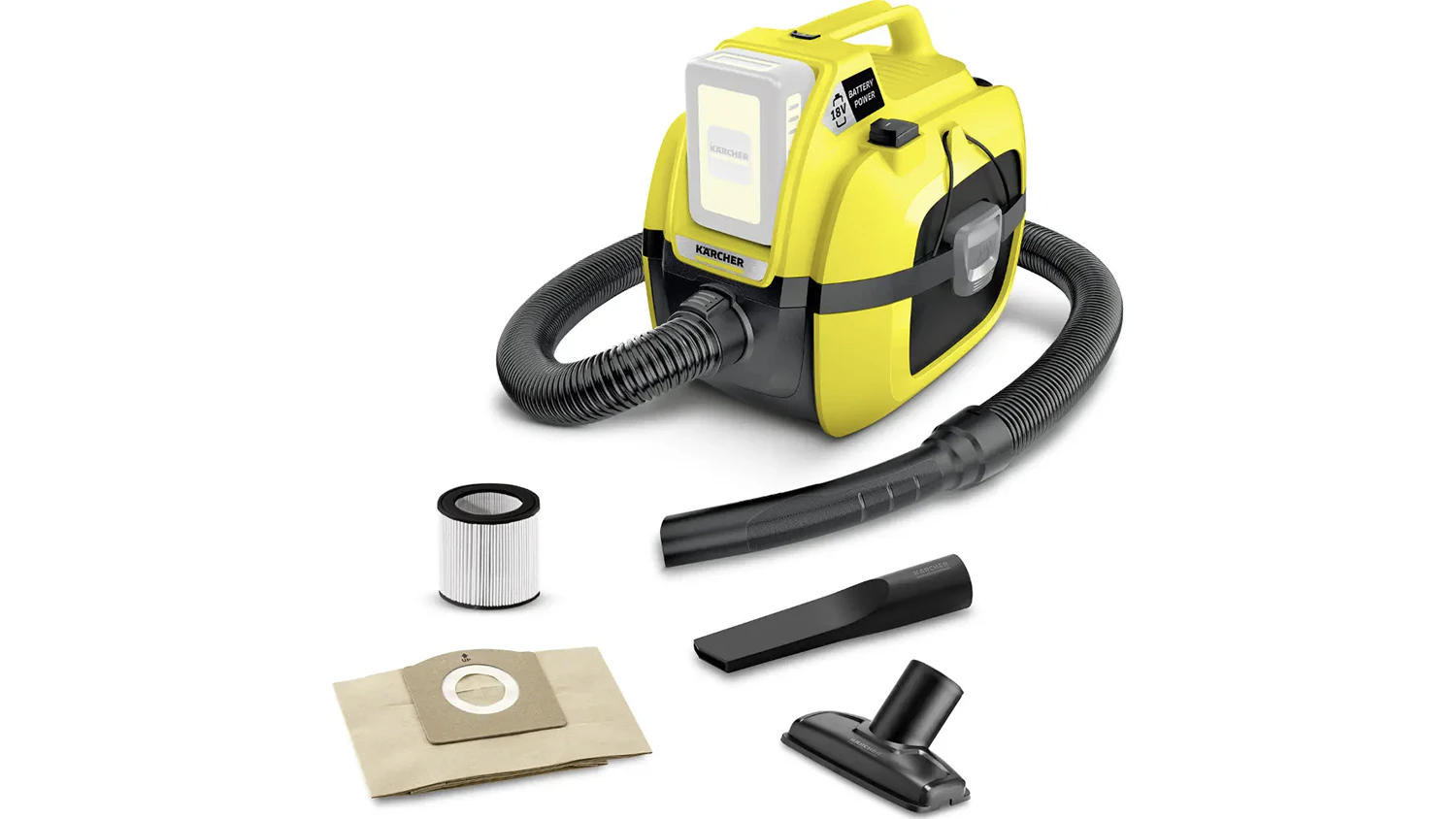 Víceúčelový vysavač Kärcher WD 1 Compact AKU