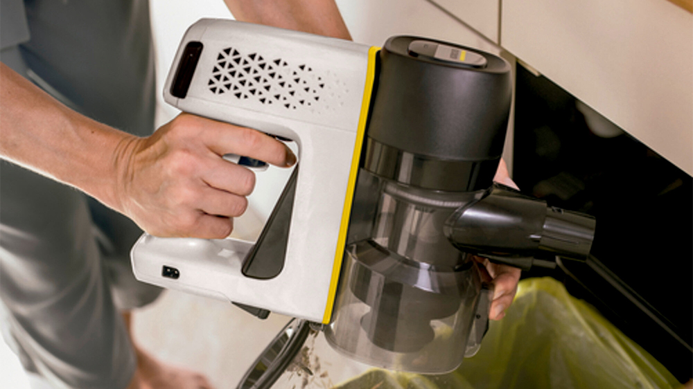 Čištění nádoby tyčového vysavače KARCHER VC 4 Cordless myHome_04