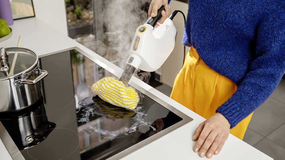 Multi parní čistič KÄRCHER SC 1 čištění varné desky_02