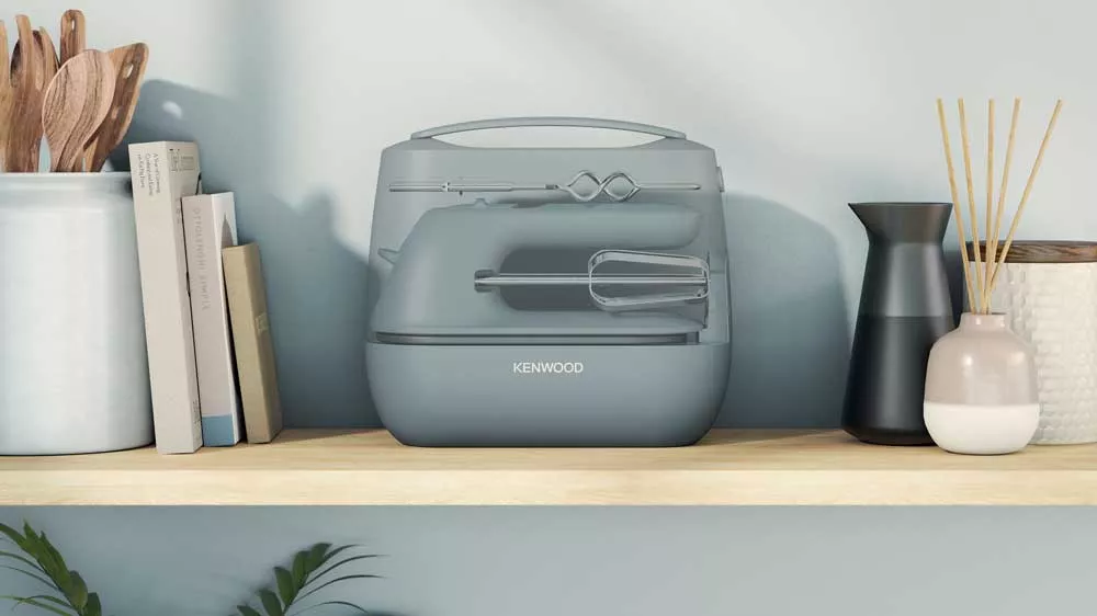 Ručný šľahač Kenwood Quick Mix Go HMP40.000GY uložený v boxe All-in-One Storage_03