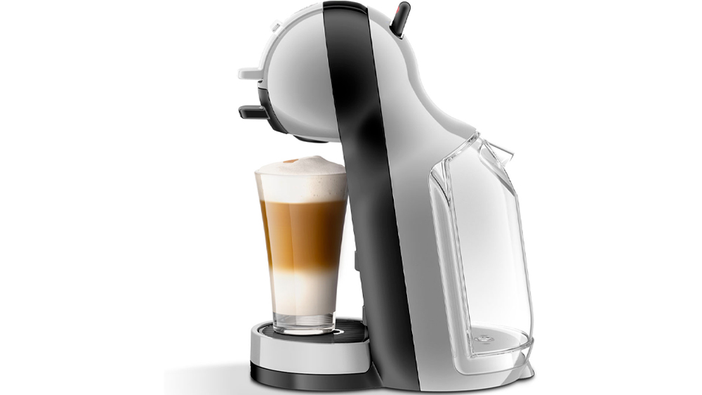 Kávovar na kapsle Krups KP123B31 Mini Me s kávou_03