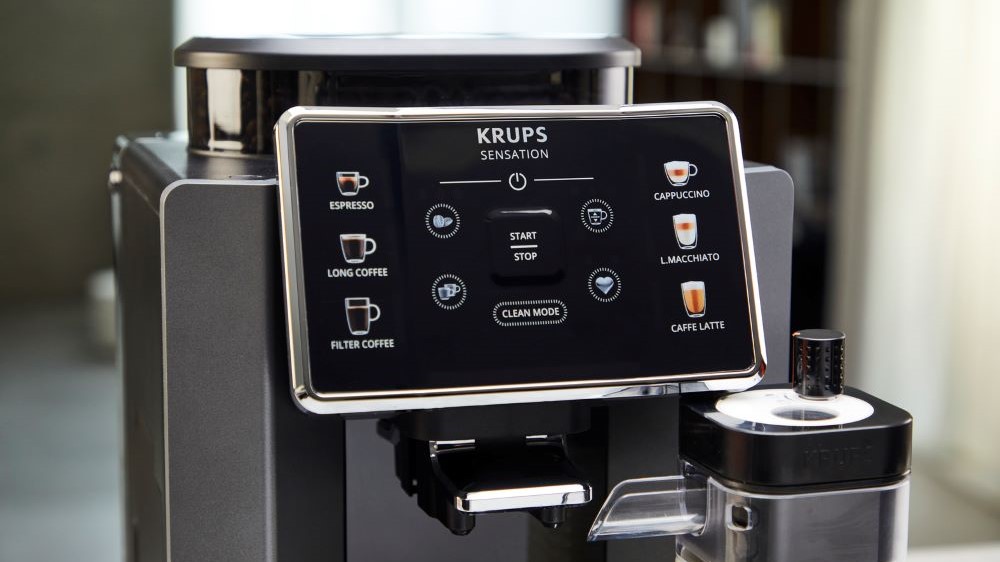 Automatický kávovar Krups Sensation Milk M90 EA912B10 s různými druhy káv_03